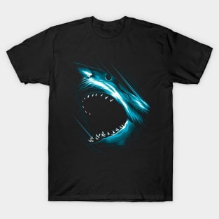 Great Shark White T-Shirt